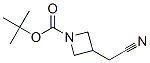 1-Azetidinecarboxylic acid, 3-(cyanomethyl)-, 1,1-dimethylethyl ester Structure,142253-58-5Structure