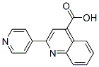 2-(4-吡啶基)-4-喹啉羧酸结构式_14228-23-0结构式
