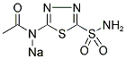 乙酰唑胺钠结构式_1424-27-7结构式
