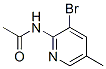 2-Acetylamino-3-bromo-5-methylpyridine Structure,142404-83-9Structure