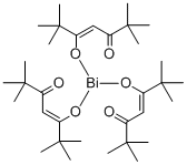 Bismuth(III) tris(2,2,6,6-tetramethyl-3,5-heptanedionate) Structure,142617-53-6Structure