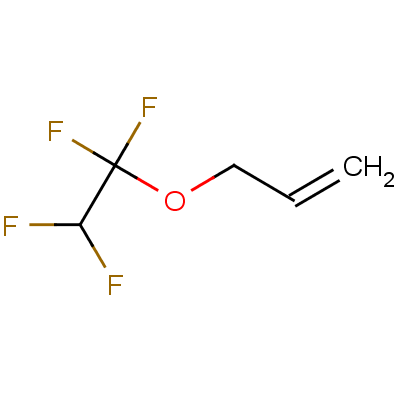 烯丙基1,1,2,2-四氟乙基醚结构式_1428-33-7结构式