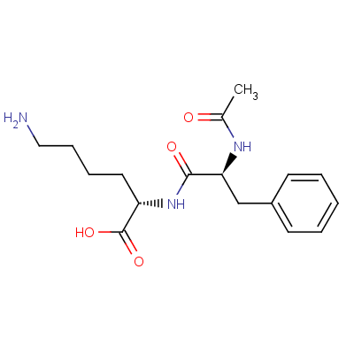 乙酰基-苯甲氨酰-赖氨酸结构式_14287-21-9结构式