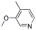 (9CI)-3-甲氧基-4-甲基-吡啶结构式_142918-38-5结构式