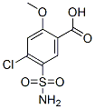 2-甲氧基-4-氯-5-氨磺酰基苯甲酸结构式_14293-50-6结构式