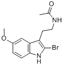 2-溴褪黑素结构式_142959-59-9结构式