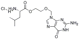 阿昔洛韦L-亮氨酸酯结构式_142963-69-7结构式
