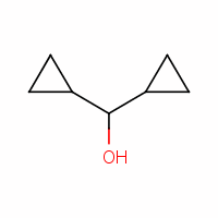 二环丙基甲醇结构式_14300-33-5结构式