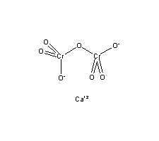 铬酸钙结构式_14307-33-6结构式