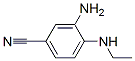 3-氨基-4-(乙基氨基)苯甲腈结构式_143174-02-1结构式