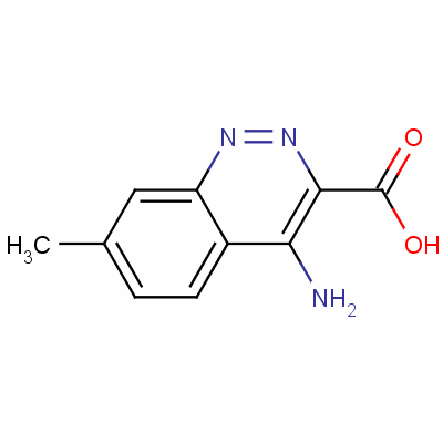 4-氨基-7-甲基-噌啉-3-羧酸结构式_143232-60-4结构式