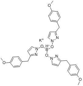Hydrotris(3-anisylpyrazol-1-yl)borate potassium salt Structure,143307-49-7Structure