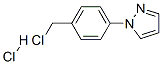1-[4-(Chloromethyl)phenyl]-1H-pyrazole Structure,143426-52-2Structure