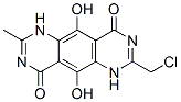 (9CI)-2-(氯甲基)-1,6-二氢-5,10-二羟基-7-甲基嘧啶并[4,5-g]喹唑啉-4,9-二酮结构式_143430-48-2结构式