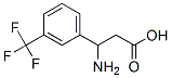 3-氨基-3-[3-(三氟甲基)苯基]-丙酸结构式_143438-91-9结构式