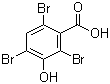 3-Hydroxy-2,4,6-tribromobenzoic acid Structure,14348-40-4Structure