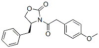 (S)-4-苄基-3-[2-(4-甲氧基苯基)乙酰基]-2-噁唑烷酮结构式_143589-97-3结构式