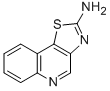 2-氨基噻唑并[4,5-C]喹啉结构式_143667-61-2结构式
