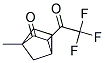 (9ci)-1-甲基-3-(三氟乙酰基)-双环[2.2.1]庚烷-2-酮结构式_143874-05-9结构式