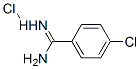 4-Chlorobenzene-1-carboximidamide hydrochloride Structure,14401-51-5Structure