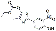 5-Thiazolecarboxylic acid, 2-(4-hydroxy-3-nitrophenyl)-4-methyl-, ethyl ester Structure,144060-67-3Structure