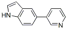 5-吡啶-3-基-1H-吲哚结构式_144104-49-4结构式