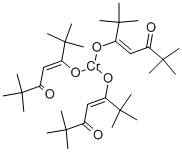 Tris(2,2,6,6tetramethyl-3,5-heptanedionato)chromium(Ⅲ) Structure,14434-47-0Structure