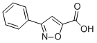 3-苯基-5-异噁唑羧酸结构式_14442-12-7结构式