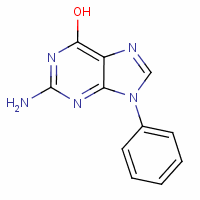 9-苯基胍结构式_14443-33-5结构式