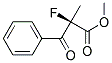 (r)-(9ci)-alpha-氟-alpha-甲基-beta-氧代-苯丙酸甲酯结构式_144462-33-9结构式