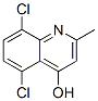 5,8-Dichloro-2-methyl-4-quinolinol Structure,1447-40-1Structure