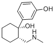 3-{(1R,2R)-1-羟基-2-[(甲基氨基)甲基]环己基}苯酚结构式_144830-19-3结构式