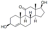4-雄烯-3beta,17beta-二醇-11-酮结构式_14485-67-7结构式
