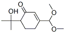3-(二甲氧基甲基)-6-(1-羟基-1-甲基乙基)-2-环己烯-1-酮结构式_144918-16-1结构式