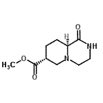 9a-甲基-1-氧八氢-1H-吡啶并[1,2-a]吡嗪-7-羧酸-(7R,9aS)-甲酯结构式_145033-25-6结构式