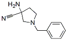 3-氨基-1-苄基-3-氰基吡咯烷结构式_145090-28-4结构式