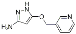 5-(3-吡啶甲氧基)-1H-吡唑-3-胺结构式_1451392-77-0结构式