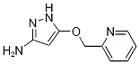5-(2-吡啶甲氧基)-1H-吡唑-3-胺结构式_1451392-78-1结构式