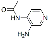 4-乙酰氨基-3-氨基吡啶结构式_145255-15-8结构式