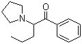 2-(吡咯烷-1-基)苯基-1-戊酮结构式_14530-33-7结构式