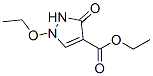 (9ci)-1-乙氧基-2,3-二氢-3-氧代-1H-吡唑-4-羧酸乙酯结构式_145325-80-0结构式
