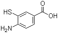 4-氨基-3-疏基苯甲酸盐酸盐结构式_14543-45-4结构式