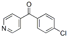 4-(4-Chlorobenzoyl)pyridine Structure,14548-48-2Structure