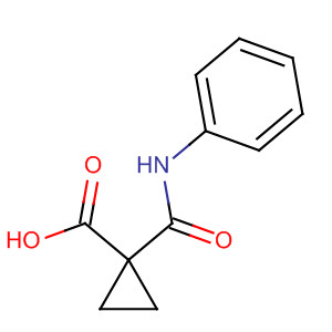 1-(苯基氨基羰基)环丙烷羧酸结构式_145591-80-6结构式