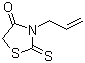 3-烯丙基罗丹宁结构式_1457-47-2结构式