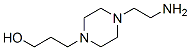 (9ci)-4-(2-氨基乙基)-1-哌嗪丙醇结构式_145708-28-7结构式