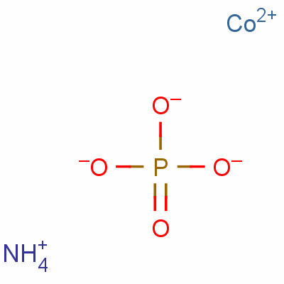 无水磷酸钴铵结构式_14590-13-7结构式