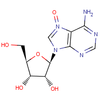 腺嘌呤核苷N1氧化物结构式_146-92-9结构式