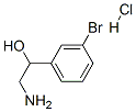 2-氨基-1-(3-溴苯基)乙醇盐酸盐结构式_14615-28-2结构式