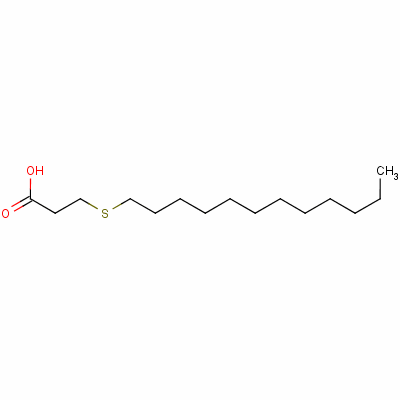 3-(十二基硫代)-丙酸结构式_1462-52-8结构式